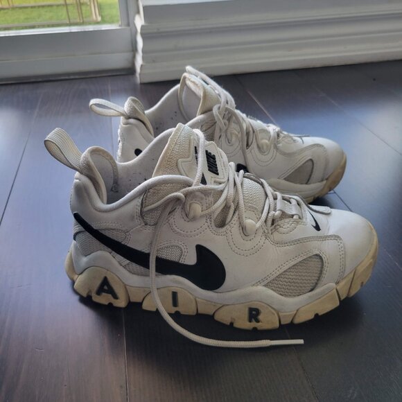 NIKE AIR BARRAGE LOW "WHITE BLACK" - Picture 3 of 3